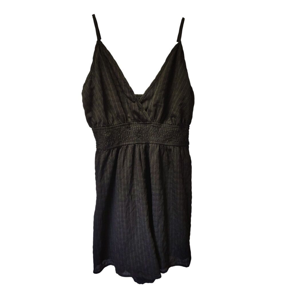 SHEIN Women's Large Black Strap Romper